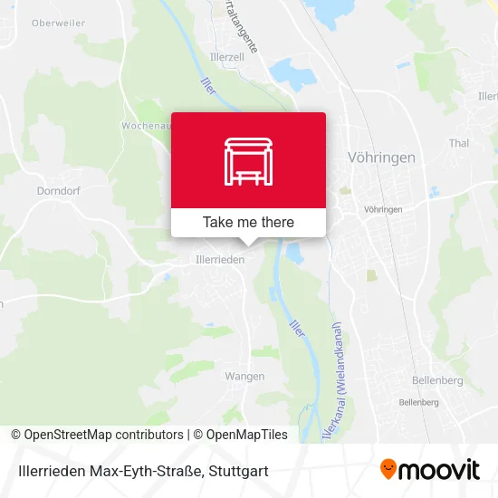 Карта Illerrieden Max-Eyth-Straße