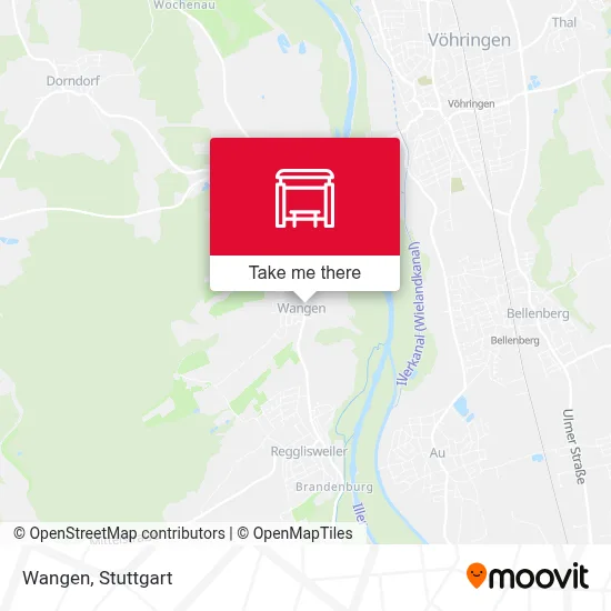 Wangen map