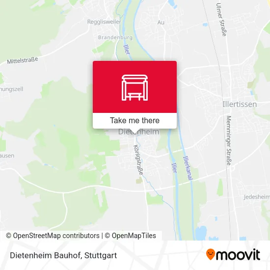 Карта Dietenheim Bauhof