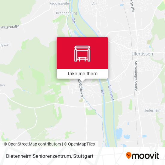 Dietenheim Seniorenzentrum map