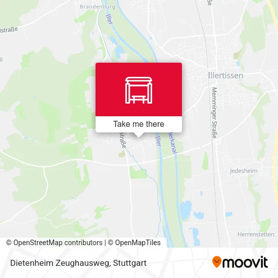 Карта Dietenheim Zeughausweg