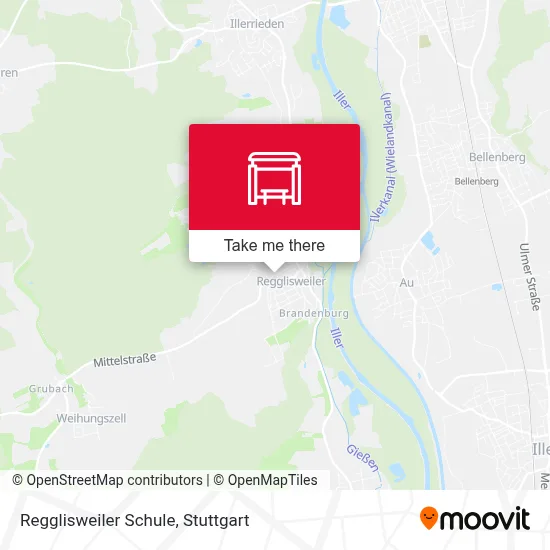 Regglisweiler Schule map