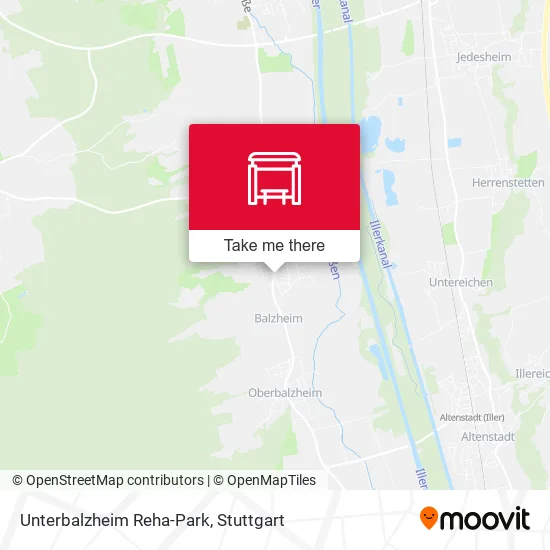 Карта Unterbalzheim Reha-Park