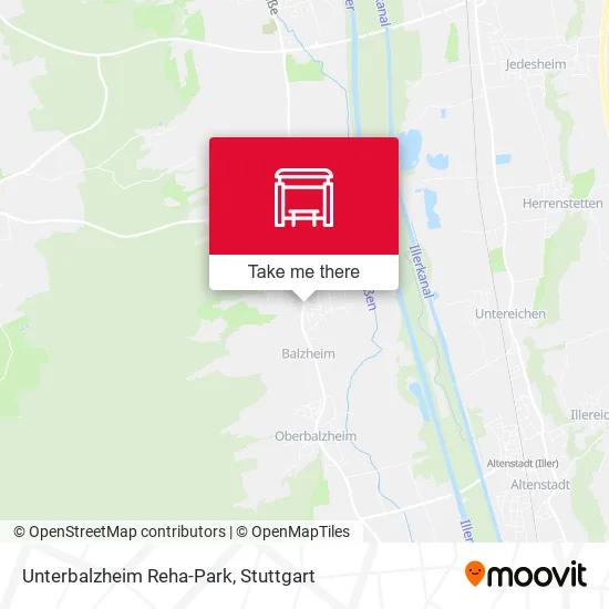 Карта Unterbalzheim Reha-Park