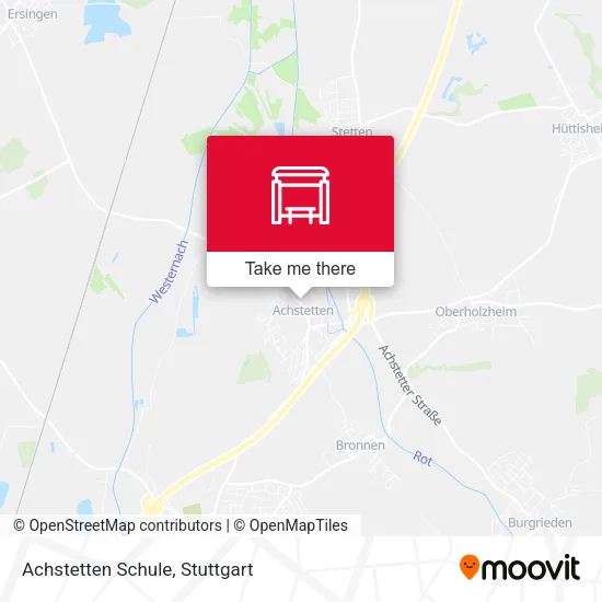 Карта Achstetten Schule