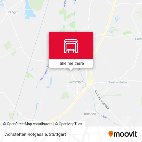 Карта Achstetten Rotgässle