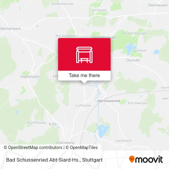 Карта Bad Schussenried Abt-Siard-Hs.