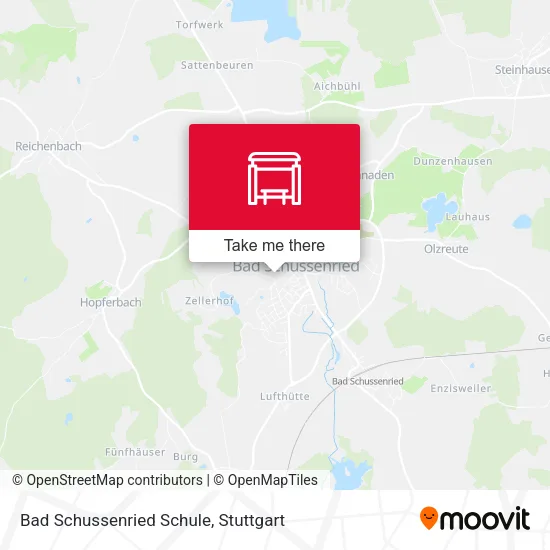 Карта Bad Schussenried Schule
