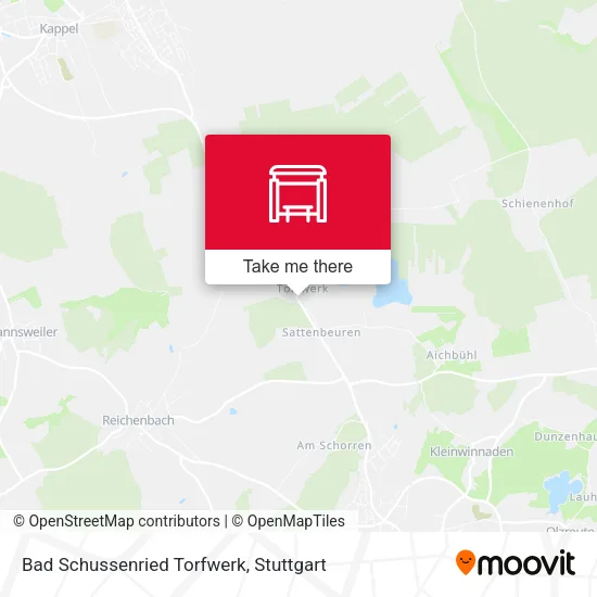 Карта Bad Schussenried Torfwerk