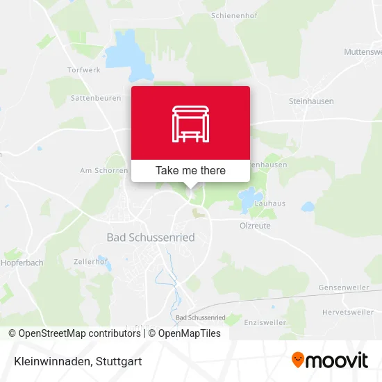 Карта Kleinwinnaden