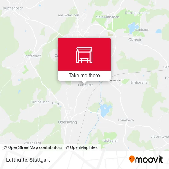 Карта Lufthütte