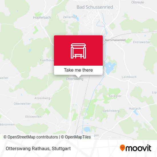 Карта Otterswang Rathaus