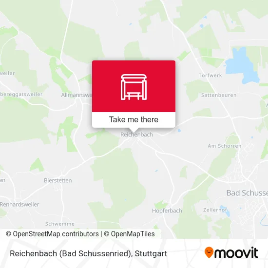 Reichenbach (Bad Schussenried) map