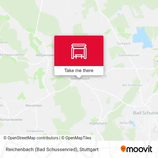 Reichenbach (Bad Schussenried) map