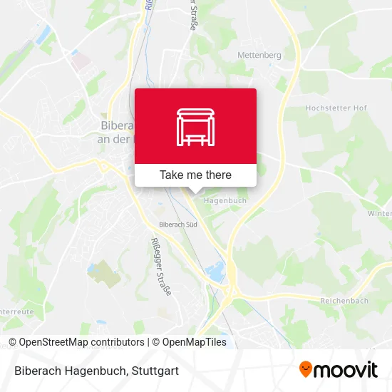 Карта Biberach Hagenbuch