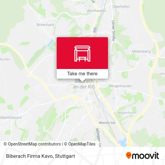 Карта Biberach Firma Kavo