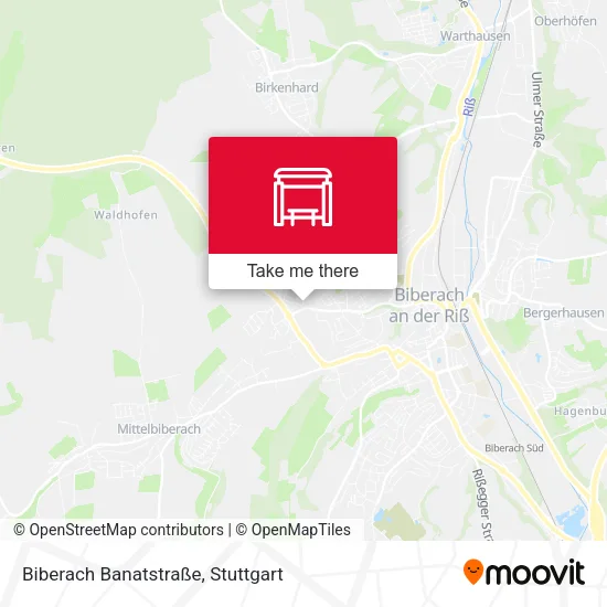 Карта Biberach Banatstraße