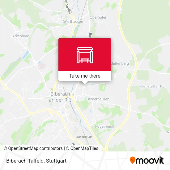 Карта Biberach Talfeld