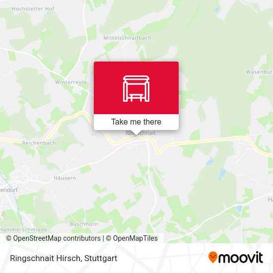 Карта Ringschnait Hirsch