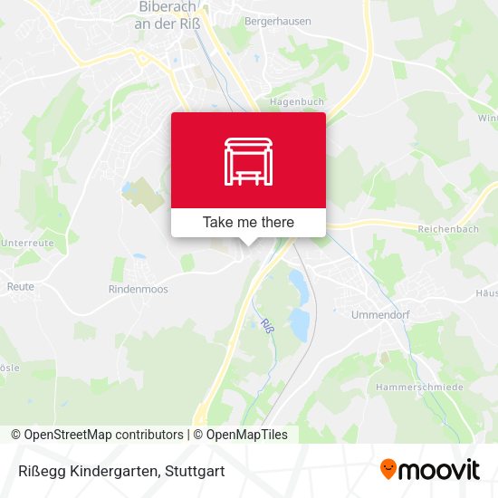 Rißegg Kindergarten map