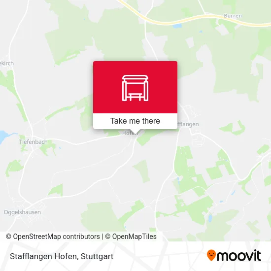 Карта Stafflangen Hofen