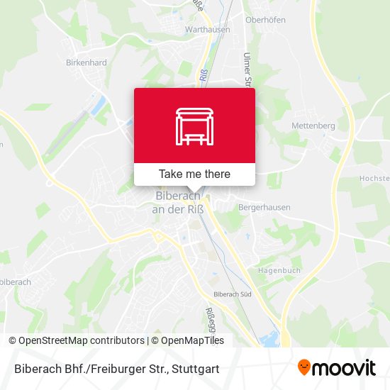 Biberach Bhf./Freiburger Str. map