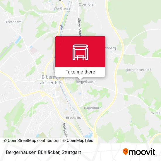 Карта Bergerhausen Bühläcker