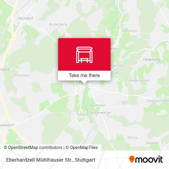 Eberhardzell Mühlhauser Str. map