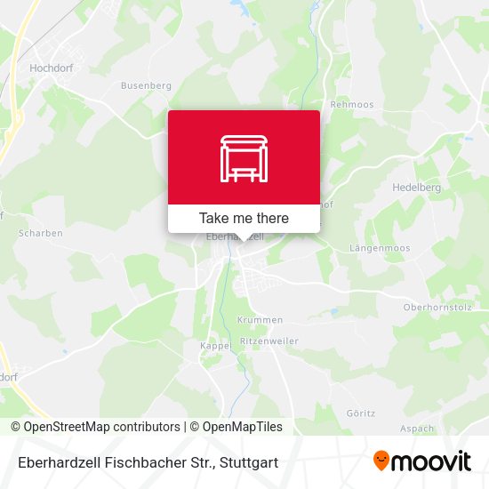 Карта Eberhardzell Fischbacher Str.