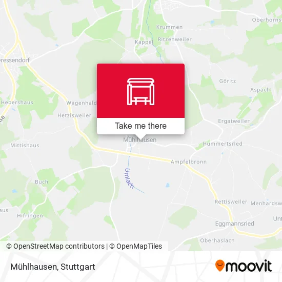 Карта Mühlhausen