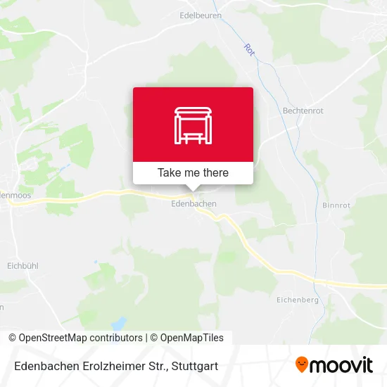 Карта Edenbachen Erolzheimer Str.