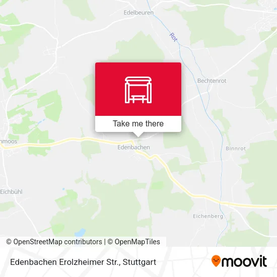 Карта Edenbachen Erolzheimer Str.