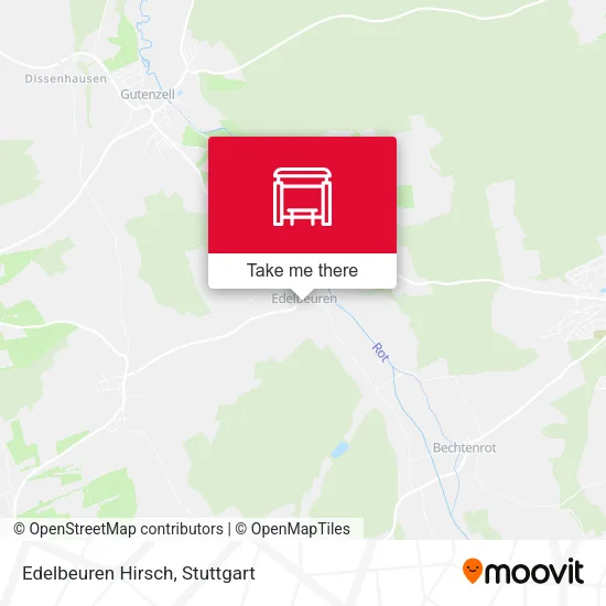 Карта Edelbeuren Hirsch