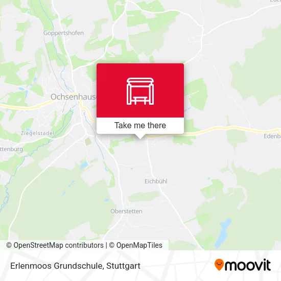Карта Erlenmoos Grundschule