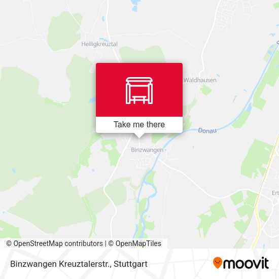 Binzwangen Kreuztalerstr. map