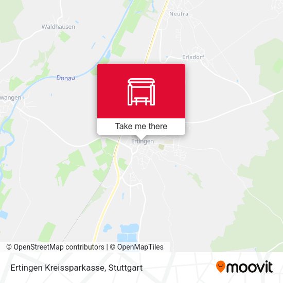Ertingen Kreissparkasse map