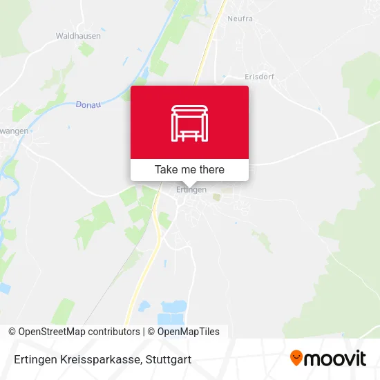 Карта Ertingen Kreissparkasse