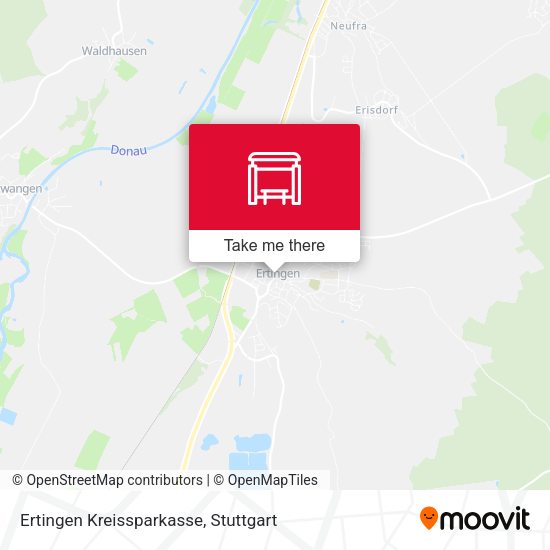 Ertingen Kreissparkasse map