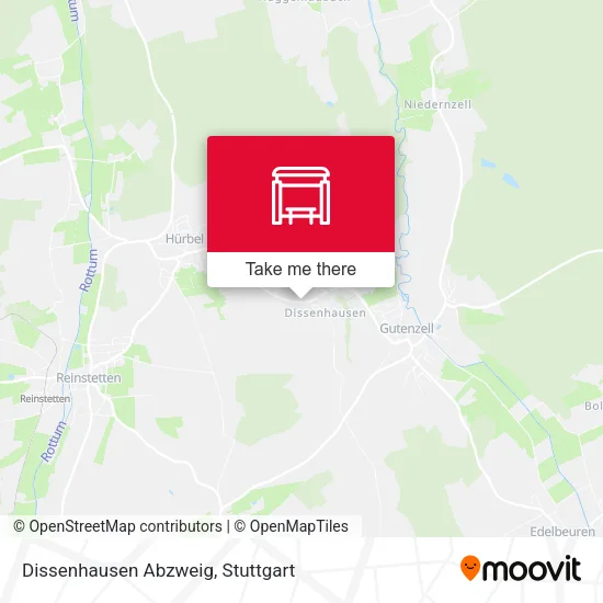 Карта Dissenhausen Abzweig