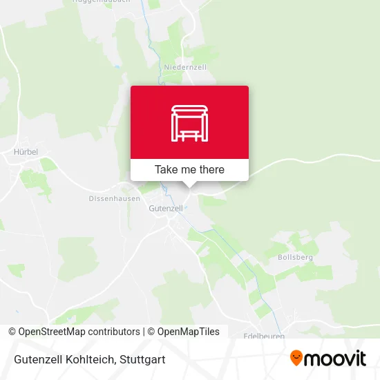Карта Gutenzell Kohlteich