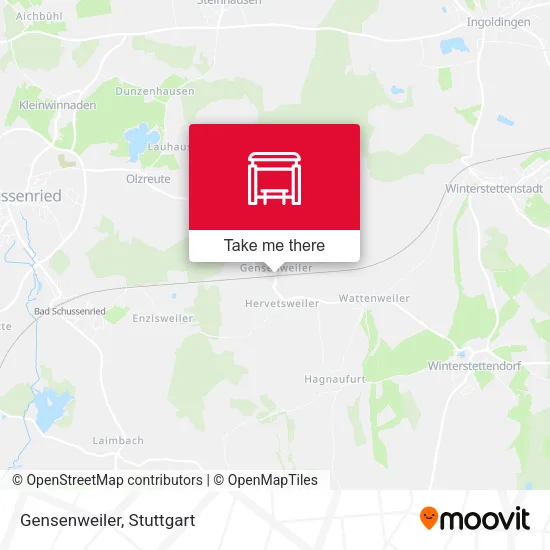 Карта Gensenweiler