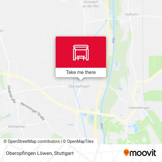 Карта Oberopfingen Löwen