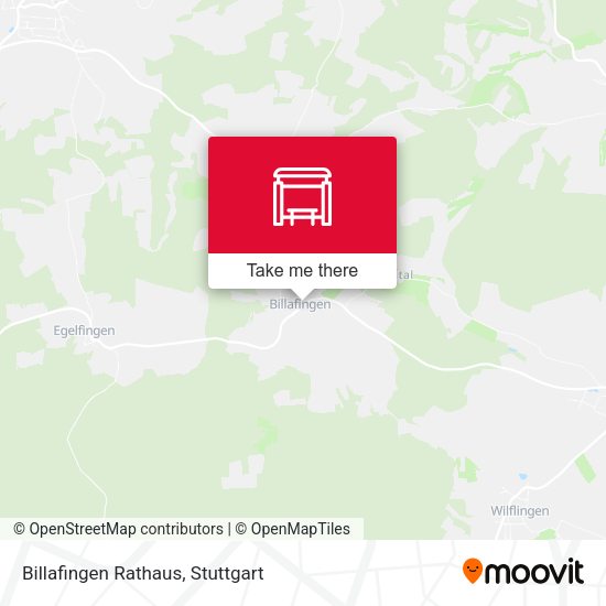 Карта Billafingen Rathaus