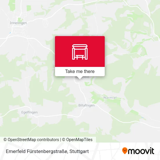 Карта Emerfeld Fürstenbergstraße