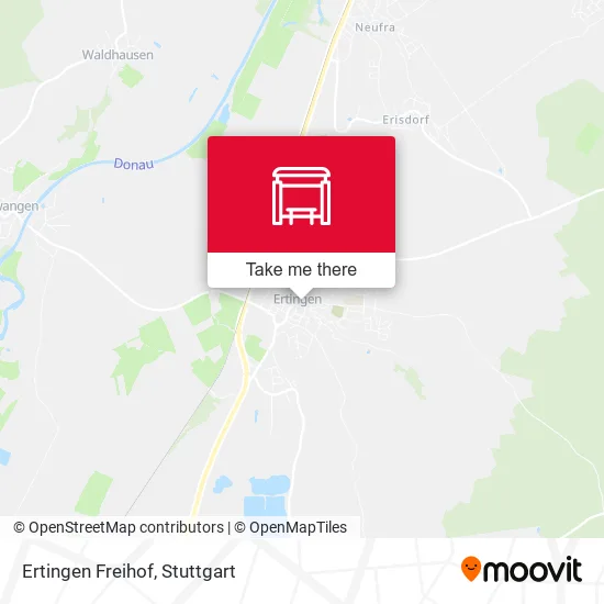 Карта Ertingen Freihof