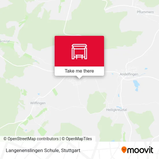 Карта Langenenslingen Schule