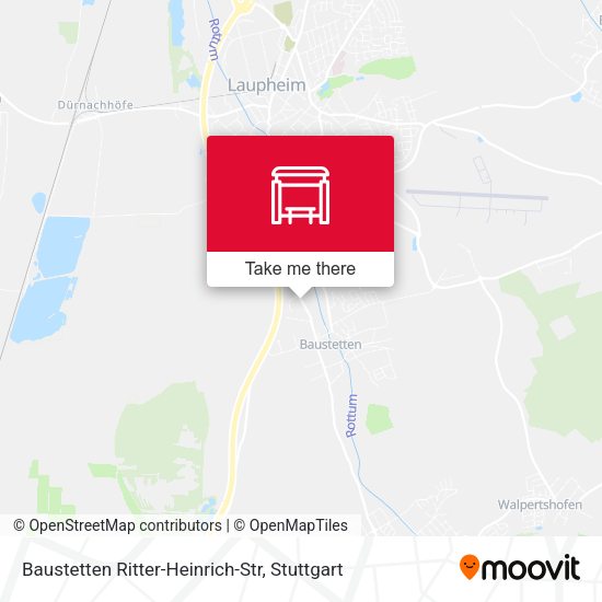 Baustetten Ritter-Heinrich-Str map