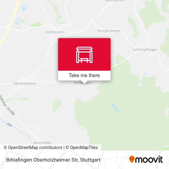 Карта Bihlafingen Oberholzheimer Str
