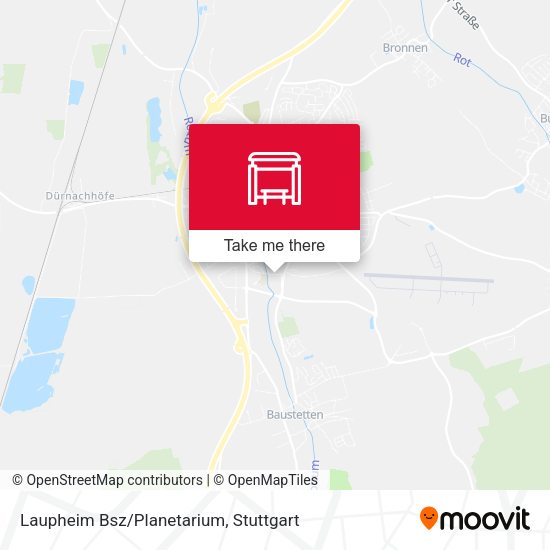 Laupheim Bsz/Planetarium map