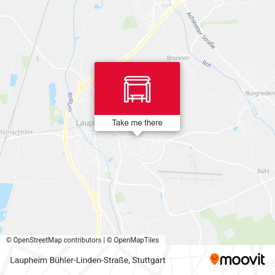 Карта Laupheim Bühler-Linden-Straße